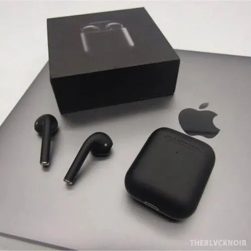 2nd-Gen Airpods Black Edition with Long play time